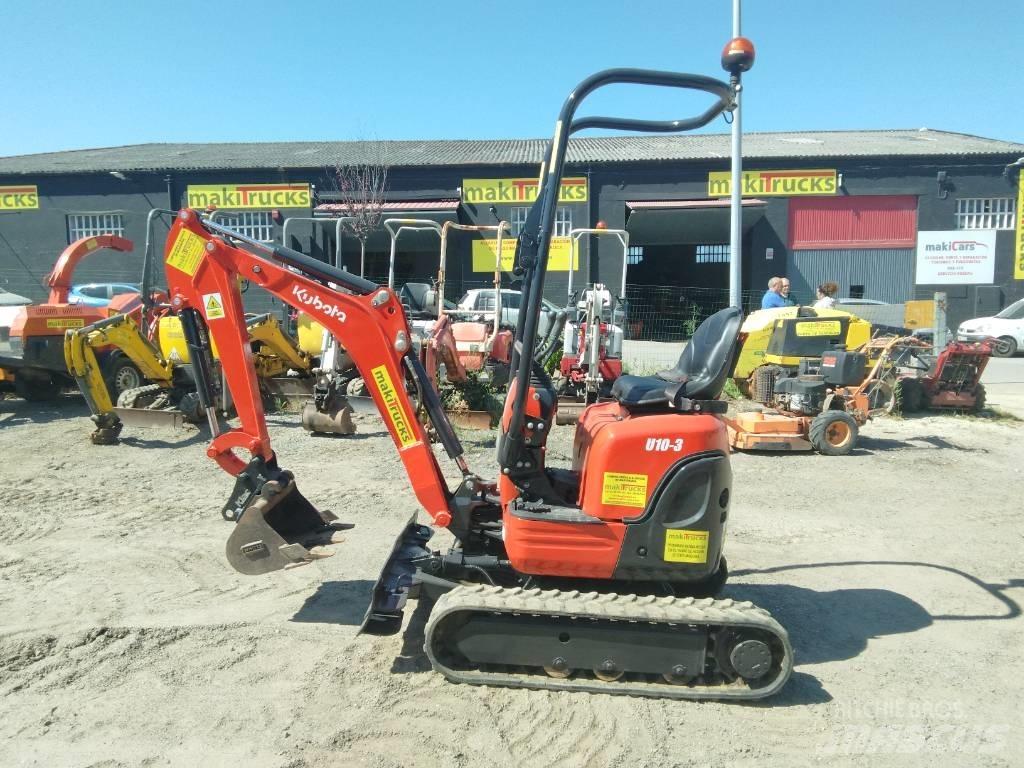 Kubota U 10-3 Miniekskavaatorid < 7 t