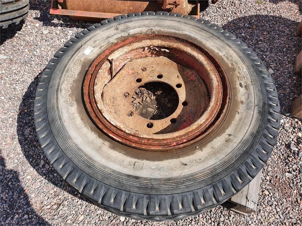 Dunlop 10.00-20 Rehvid, rattad ja veljed