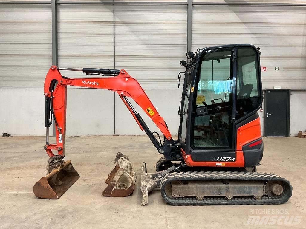 Kubota U 27-4 Miniekskavaatorid < 7 t
