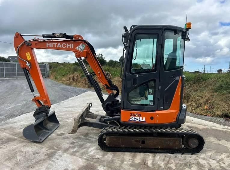 Hitachi ZX 33 U-6 Miniekskavaatorid < 7 t
