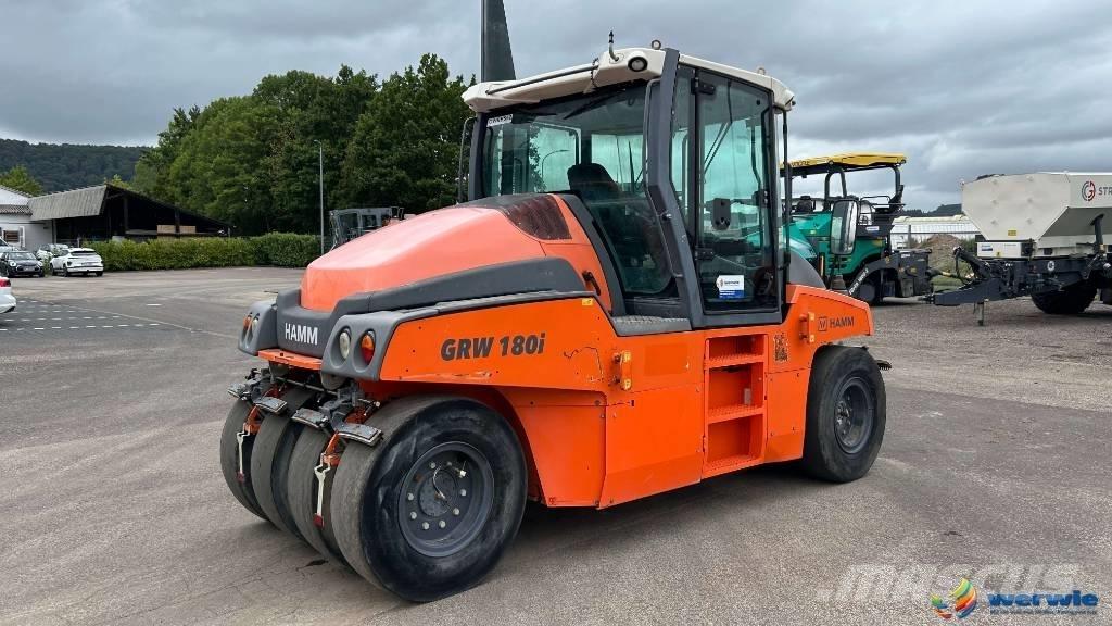 Hamm GRW 180i-10 Pneumorehvidega rullid