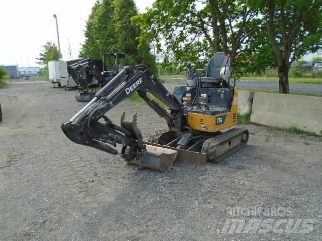John Deere 17 G Miniekskavaatorid < 7 t