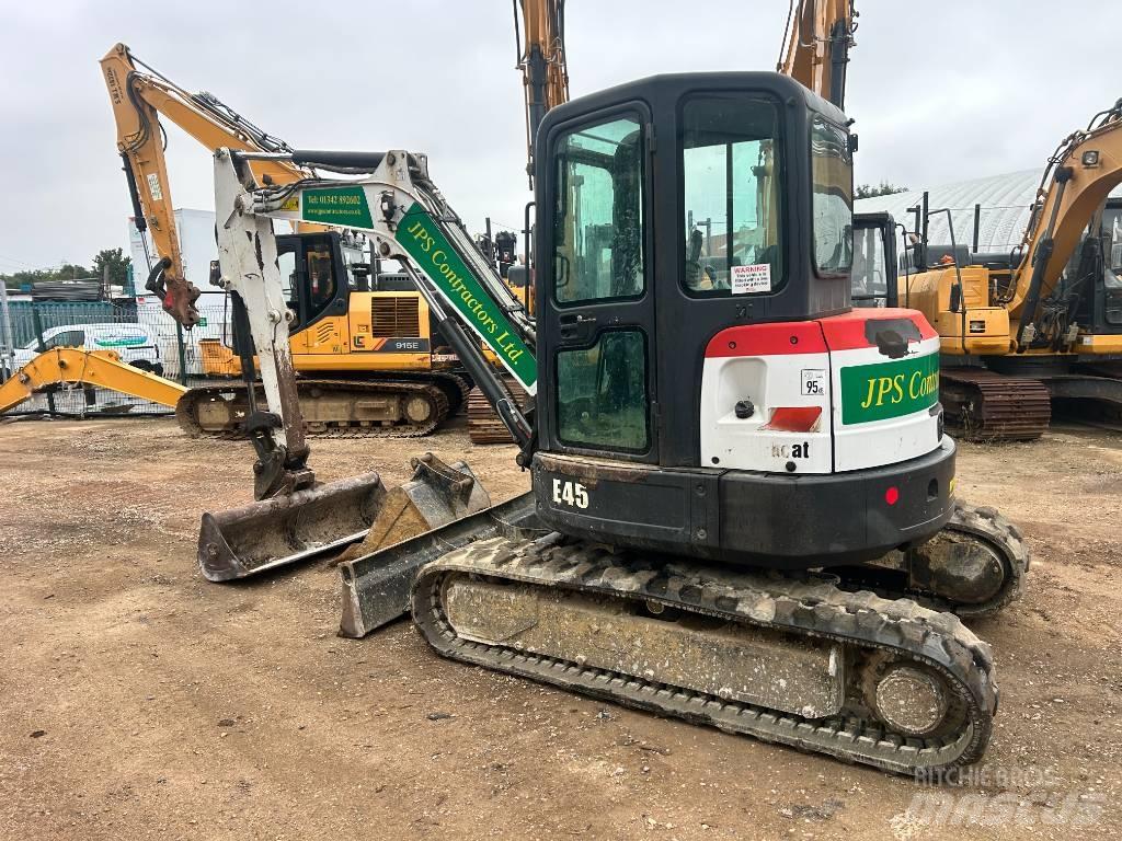 Bobcat E 45 Miniekskavaatorid < 7 t