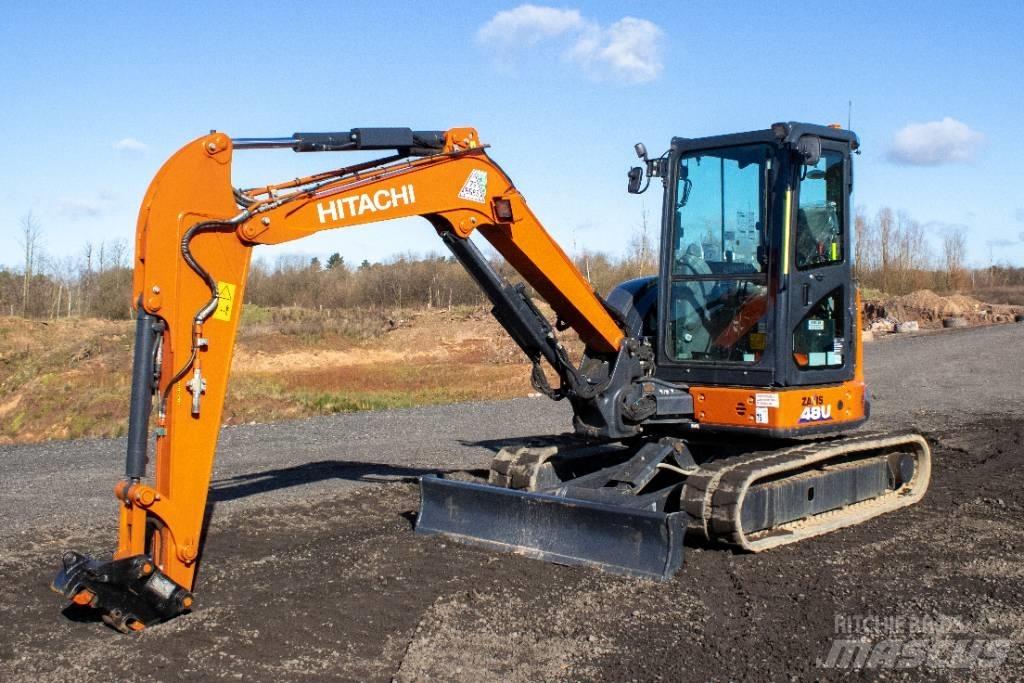 Hitachi ZX48U Miniekskavaatorid < 7 t