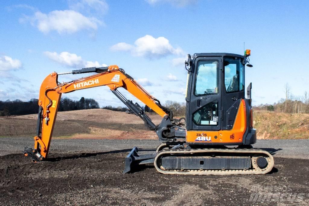 Hitachi ZX48U Miniekskavaatorid < 7 t