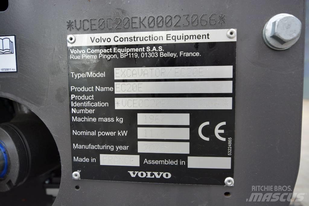 Volvo EC 20 E Miniekskavaatorid < 7 t