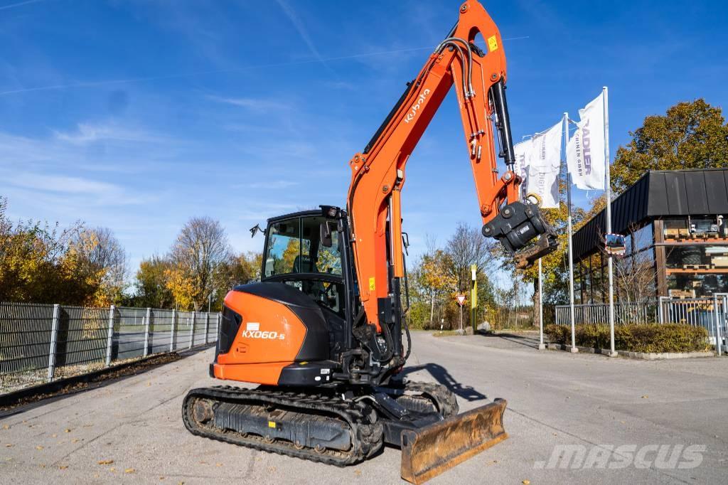 Kubota KX 060-5 Miniekskavaatorid < 7 t