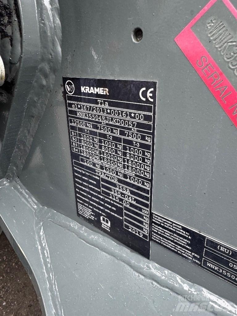 Kramer 8155 L Rataslaadurid