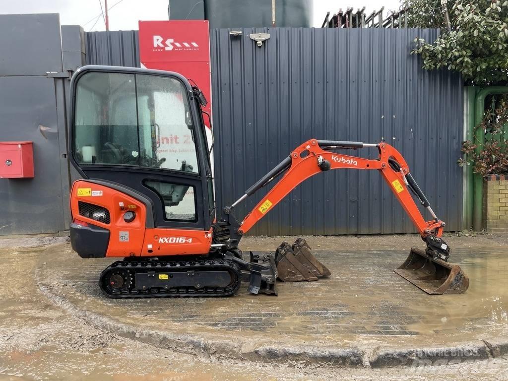 Kubota KX 016-4 Miniekskavaatorid < 7 t