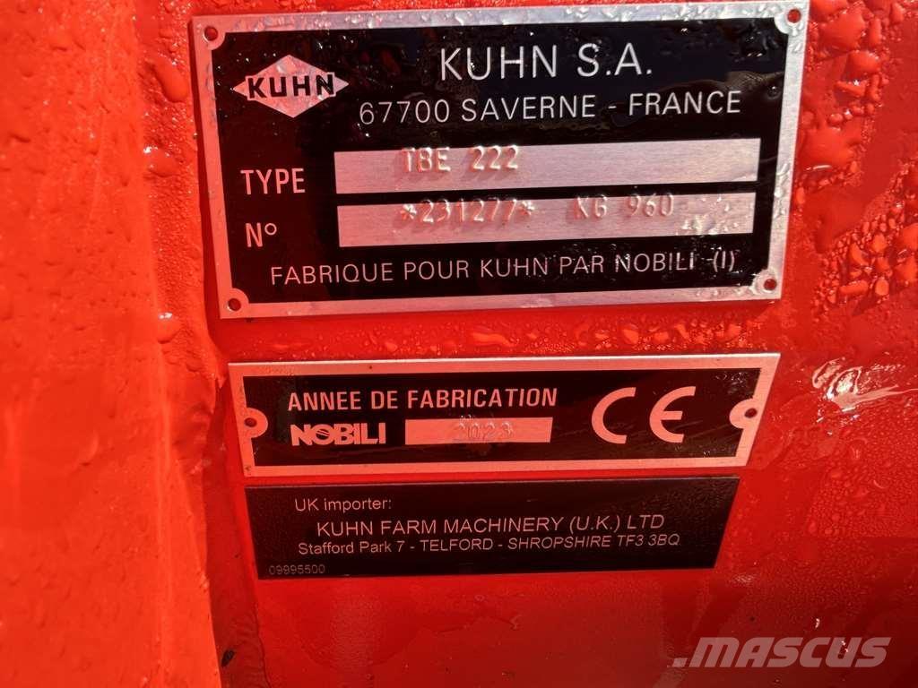 Kuhn TBE222 Niidukid