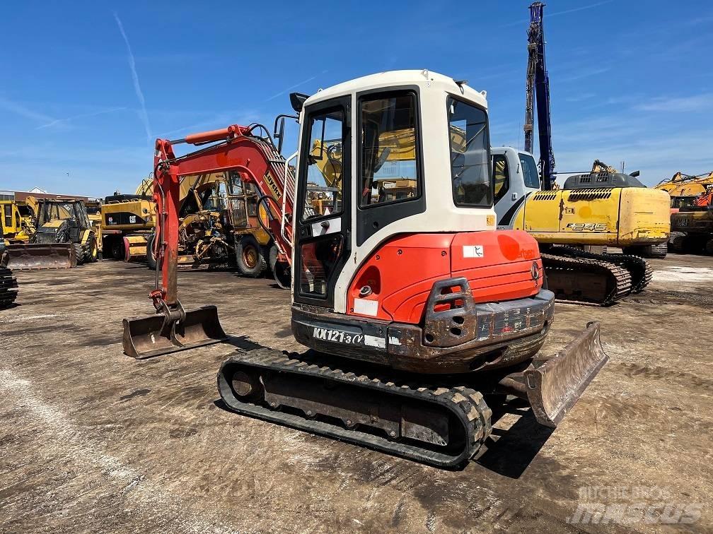 Kubota KX 121-3 Miniekskavaatorid < 7 t