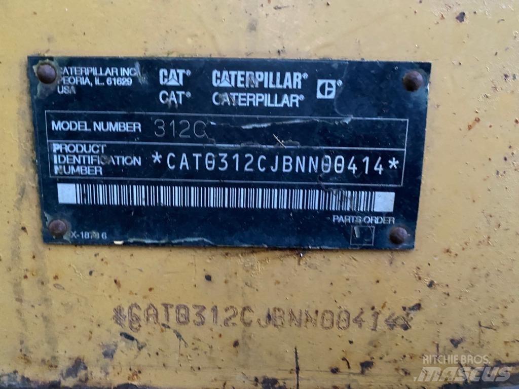 CAT 312 C L Roomikekskavaatorid