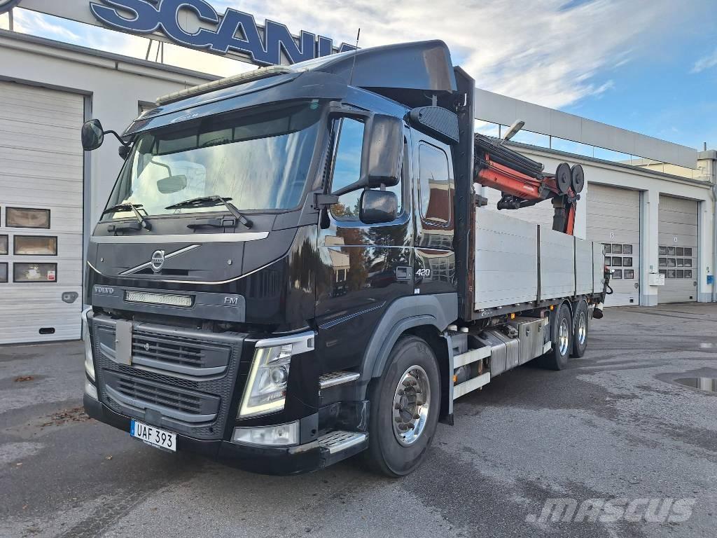 Volvo FM  6x2 Kraanaga veokid