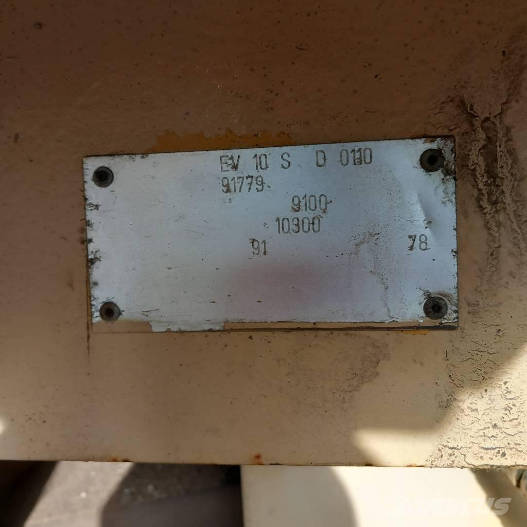 Ammann Ev 10 S Ühe trumliga rullid