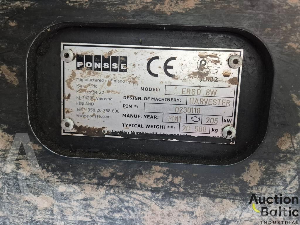 Ponsse Ergo 8W Harvesterid