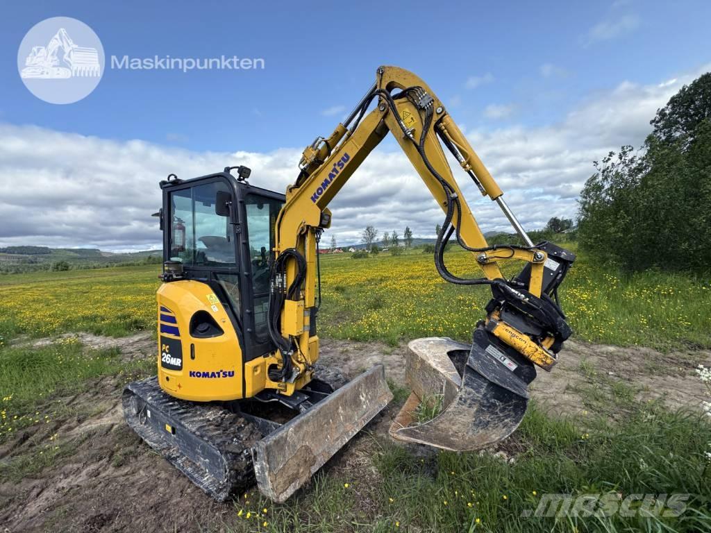 Komatsu PC 26 MR Miniekskavaatorid < 7 t