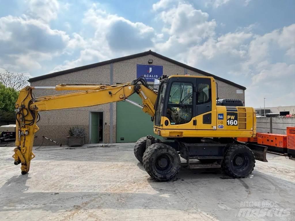 Komatsu PW160-8 Ratasekskavaatorid