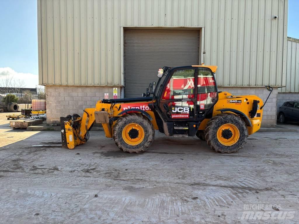 JCB 540-140 Hi Vis Teleskooplaadurid