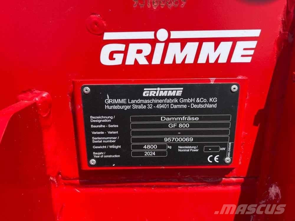 Grimme GF 800 Kartulitehnika - Muud