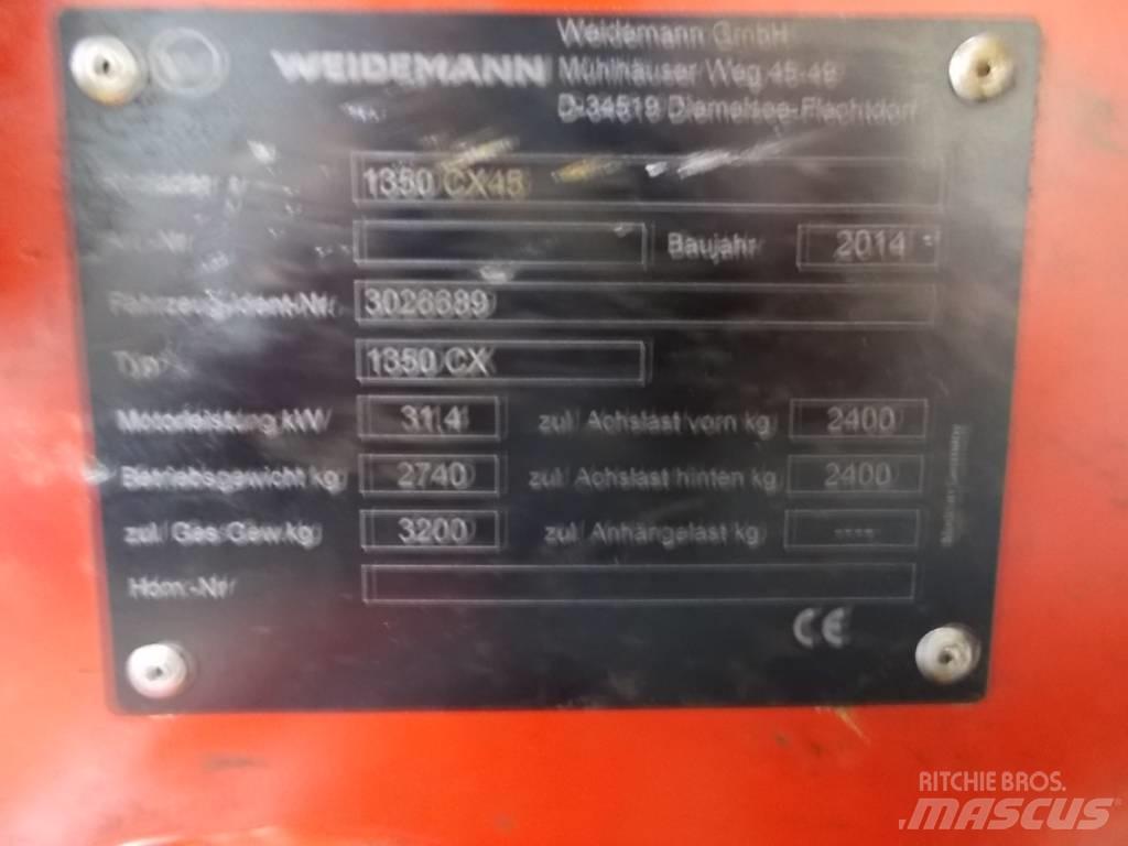 Weidemann 1350CX45 Väikelaadurid