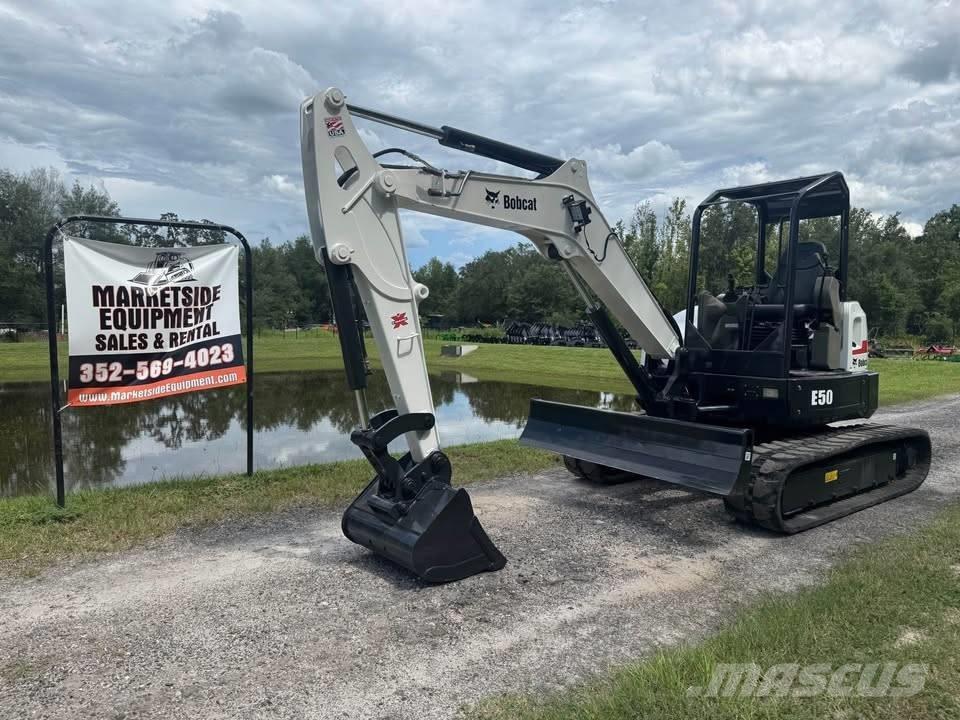 Bobcat E 50 Miniekskavaatorid < 7 t