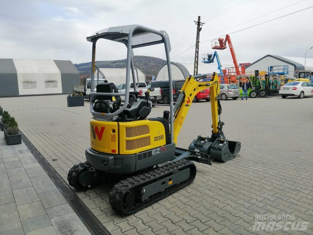 Wacker Neuson EZ 17 Roomikekskavaatorid