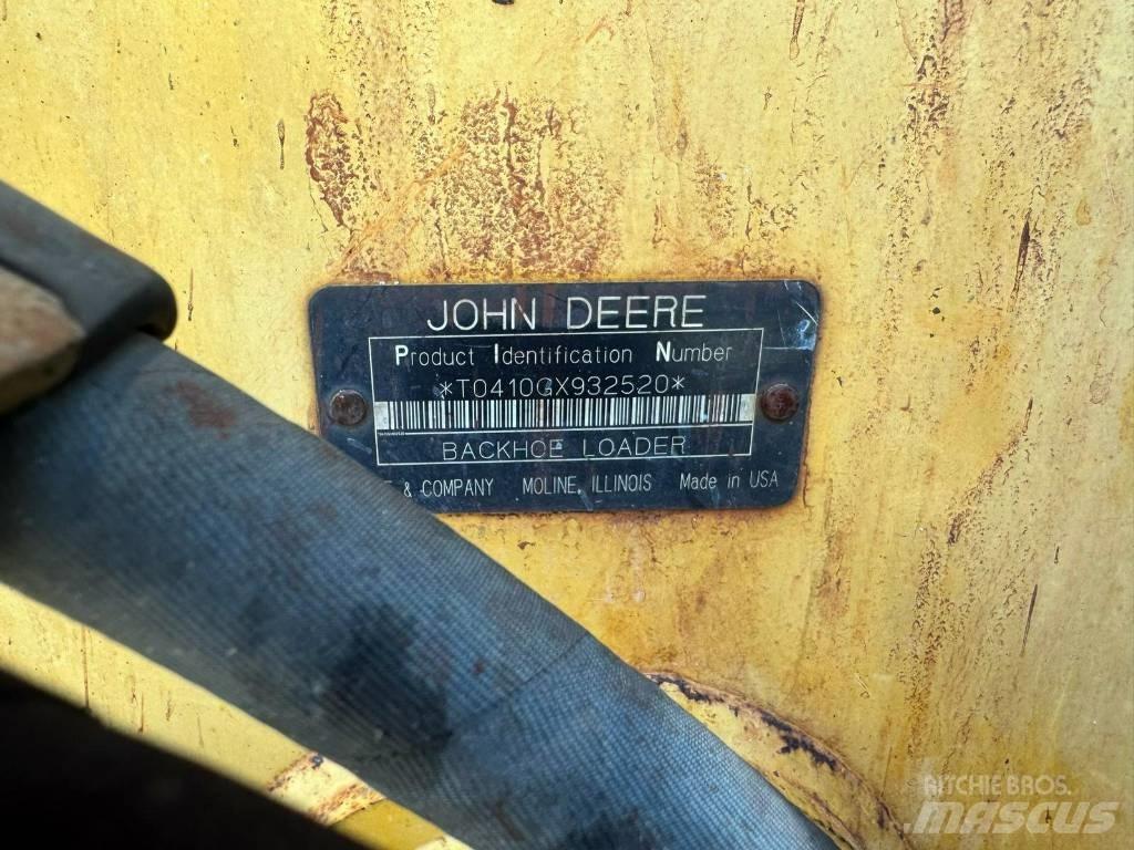 DEERE 410G Ekskavaatorlaadurid