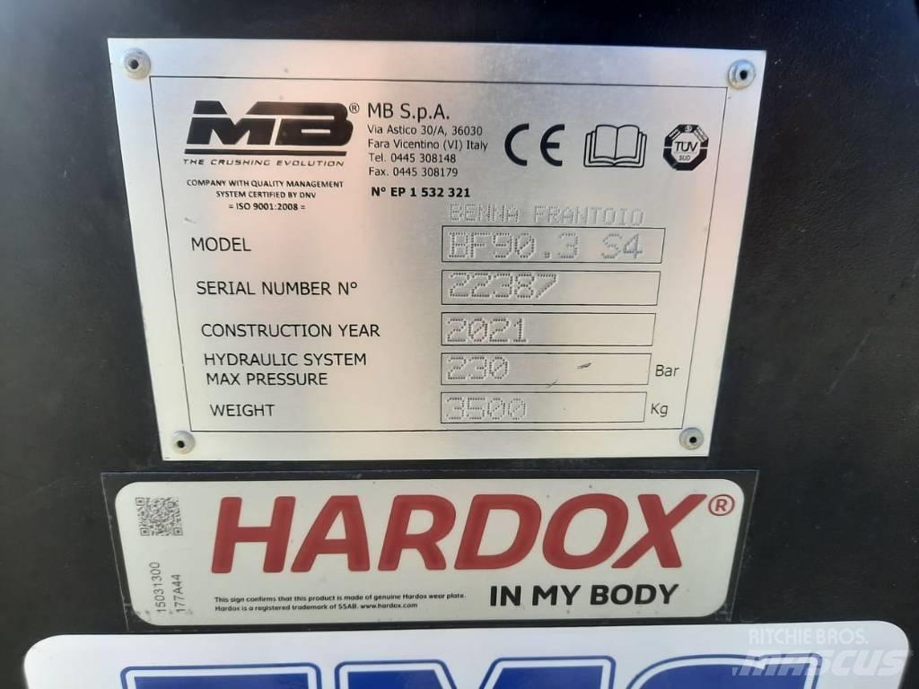 MB Crusher BF 90.3 Purustuskopad