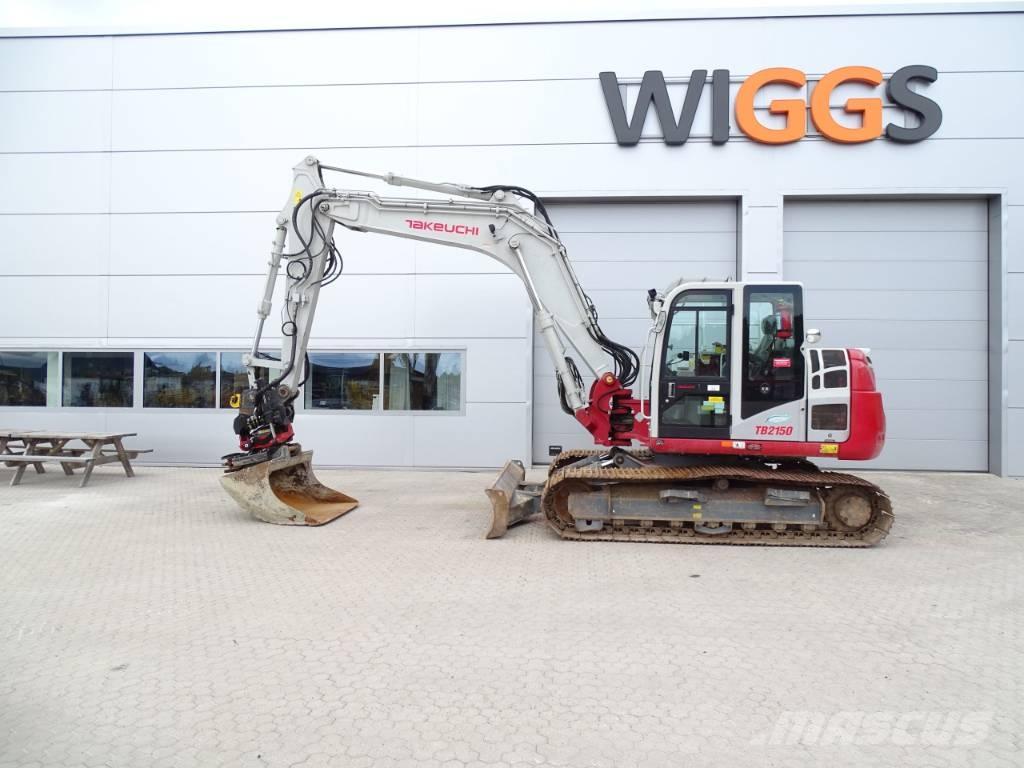 Takeuchi TB 2150 Roomikekskavaatorid