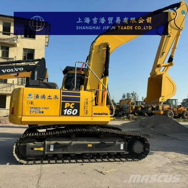 Komatsu PC 160 Roomikekskavaatorid