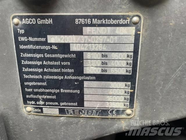 Fendt 415 Vario TMS Traktorid