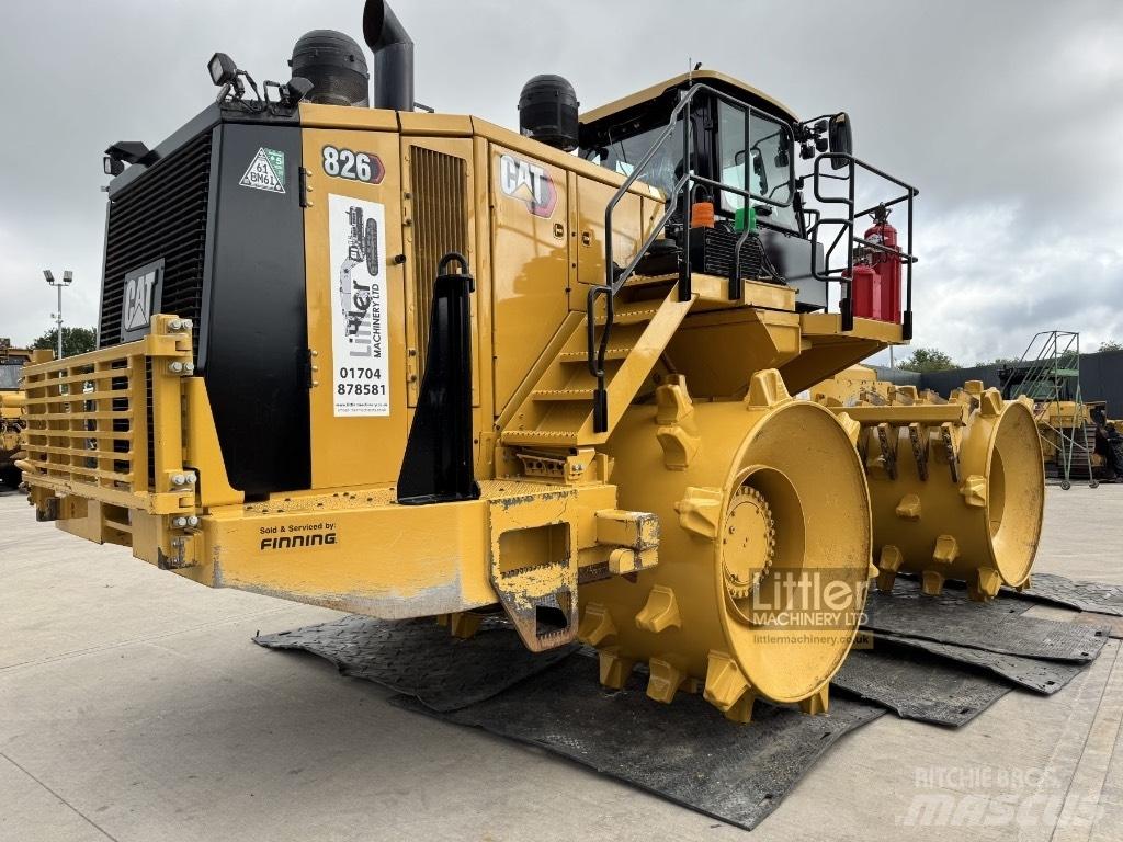 CAT 826 Jäätmetihendajad