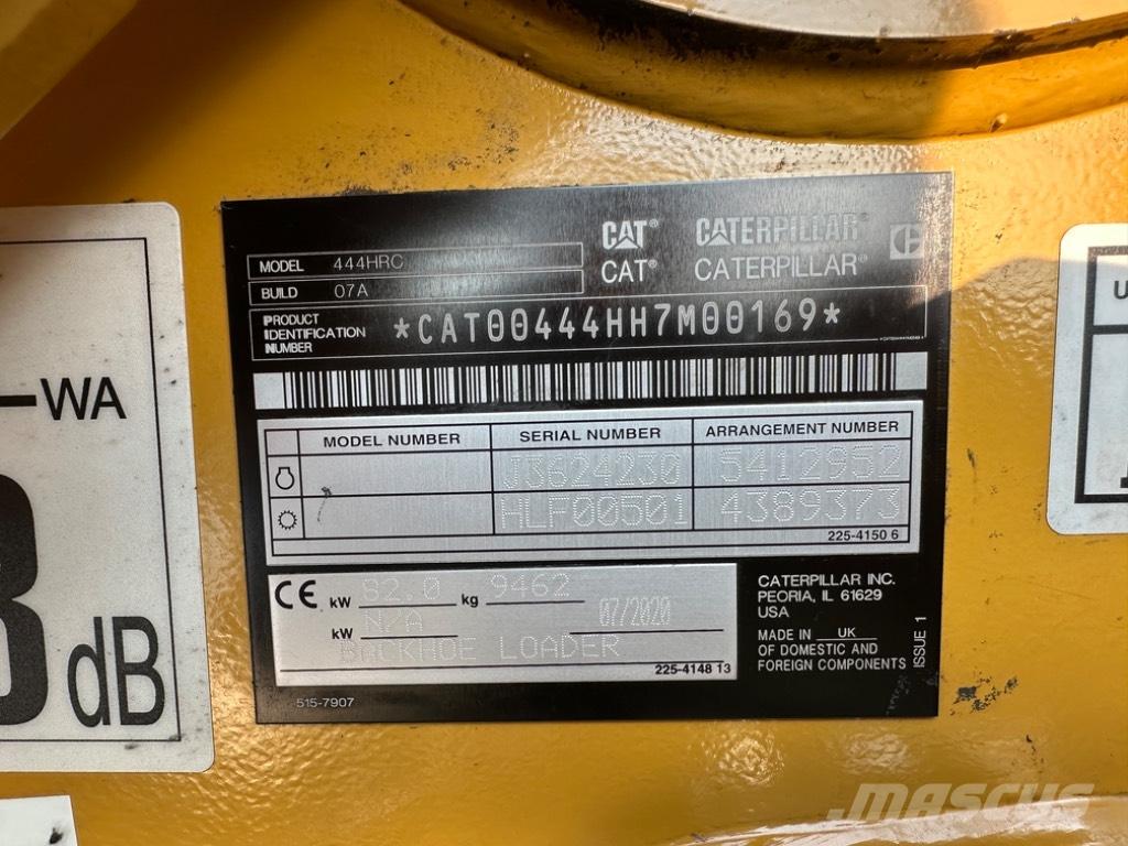 CAT 444 Ekskavaatorlaadurid