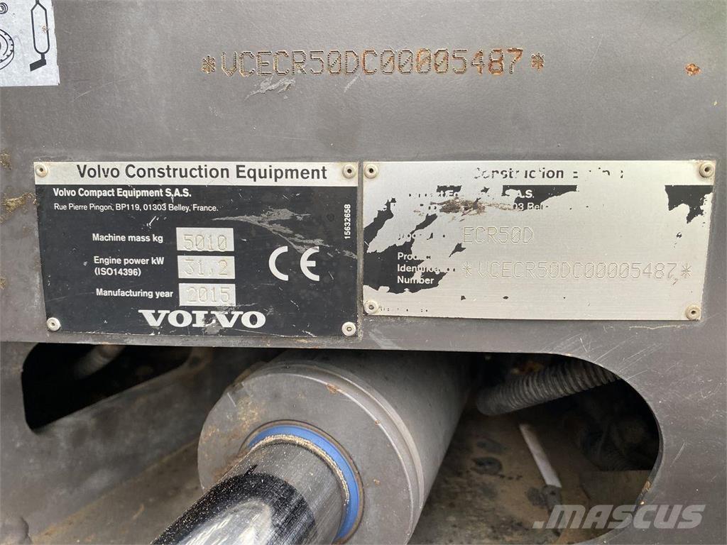 Volvo ECR50 Ratasekskavaatorid