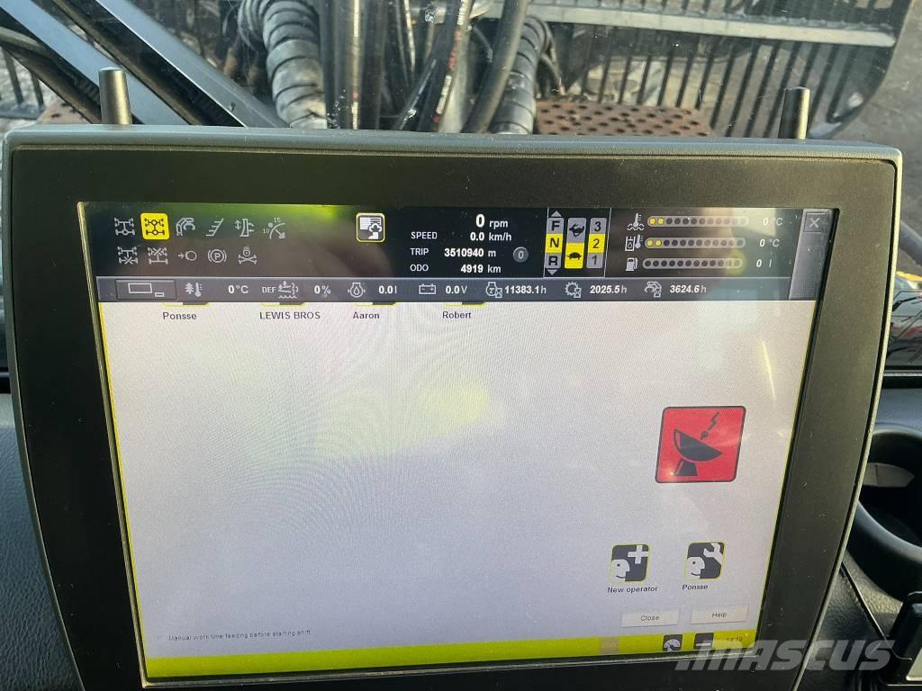 Ponsse Wisent 8W Forwarderid