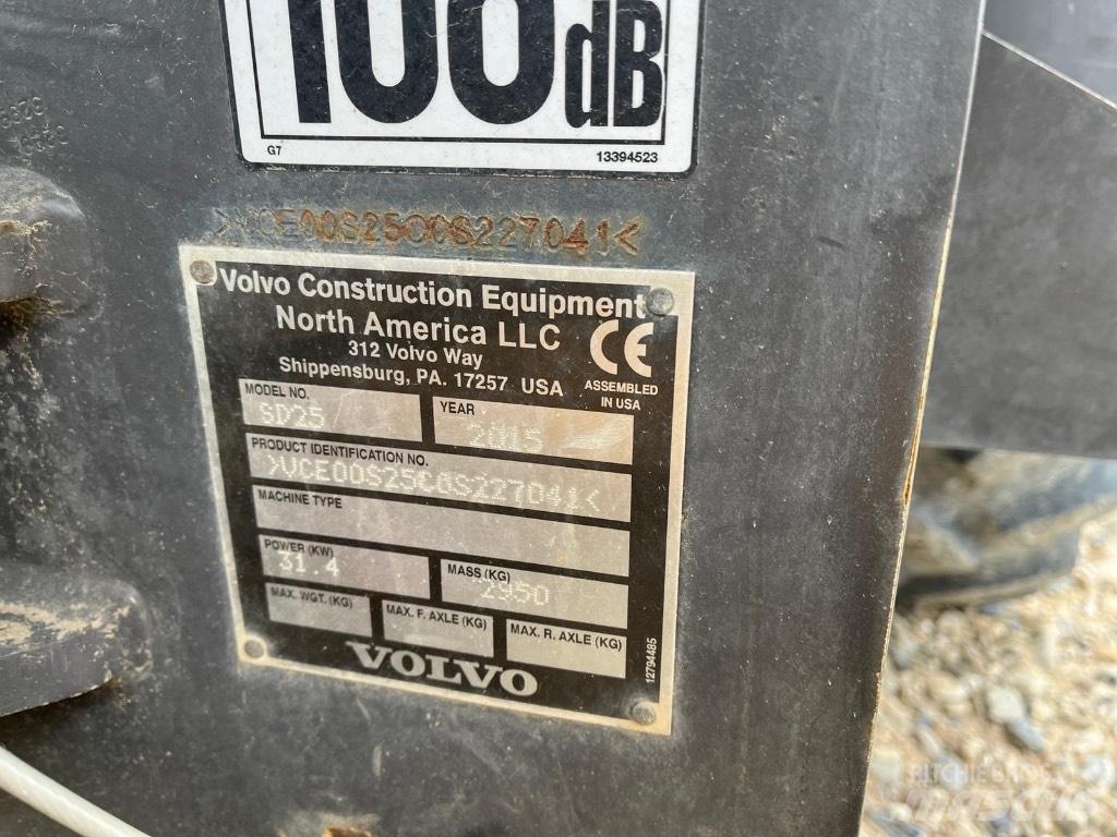 Volvo SD 25 Tandemrullid