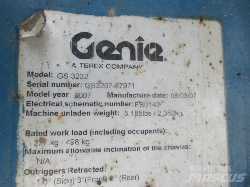Genie GS 3232 Käärtõstukid