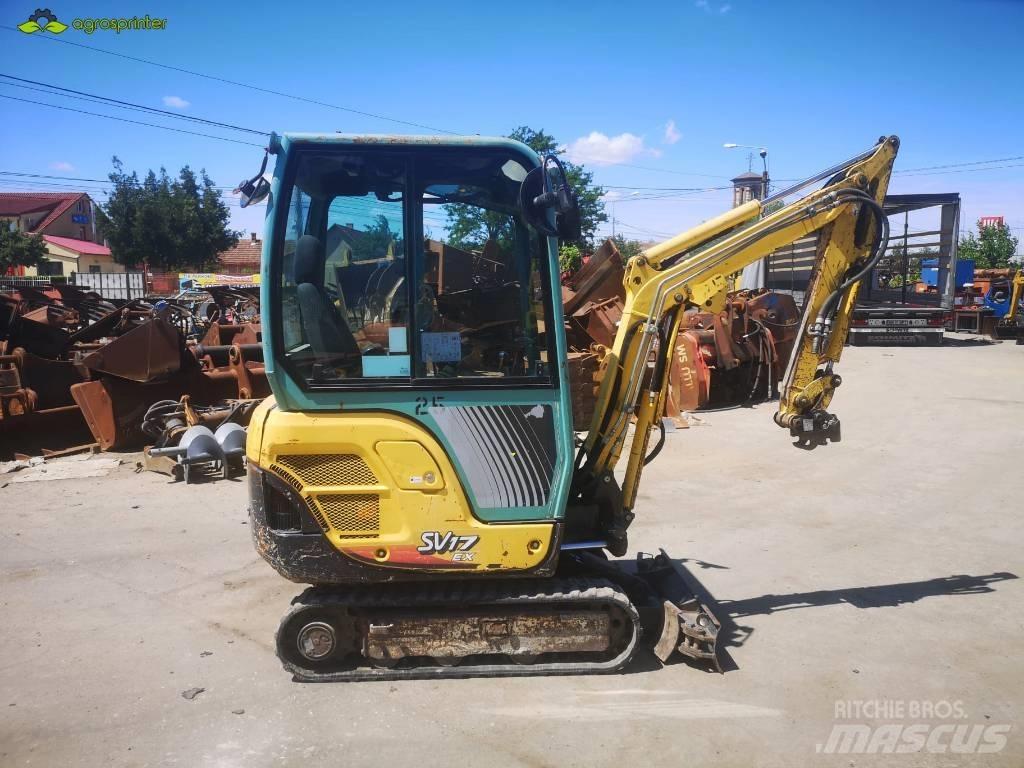 Yanmar SV 17 EX Miniekskavaatorid < 7 t