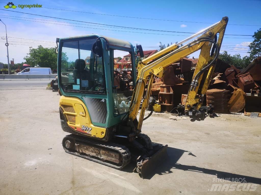 Yanmar SV 17 EX Miniekskavaatorid < 7 t