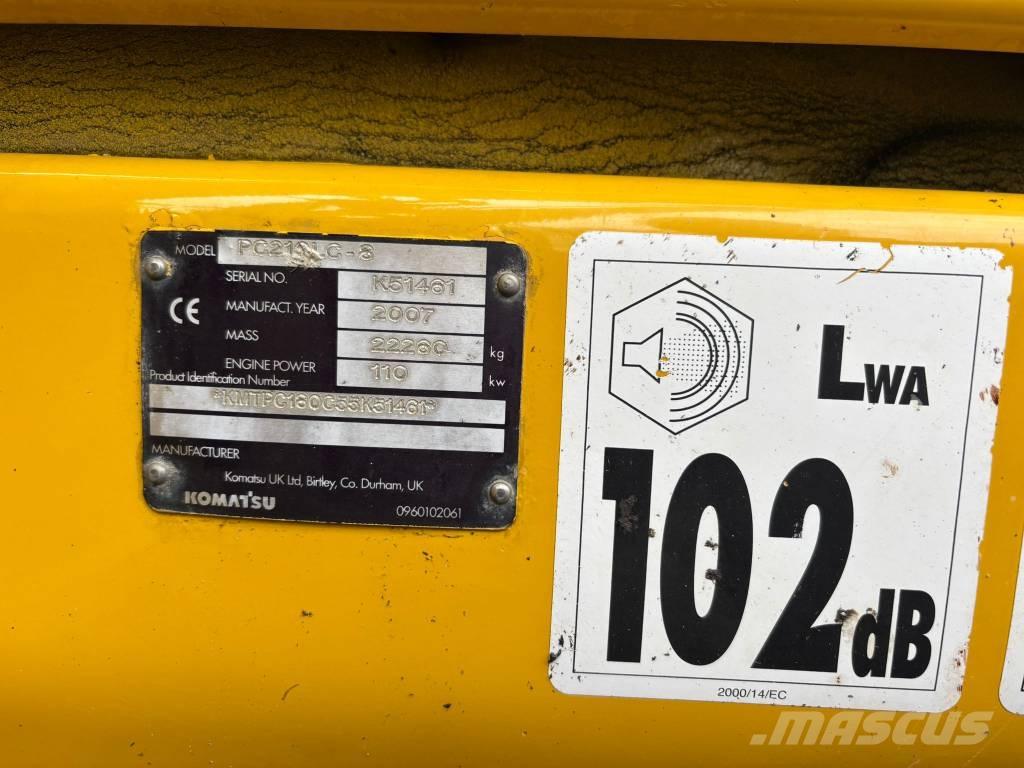 Komatsu PC 210 LC-8 Roomikekskavaatorid