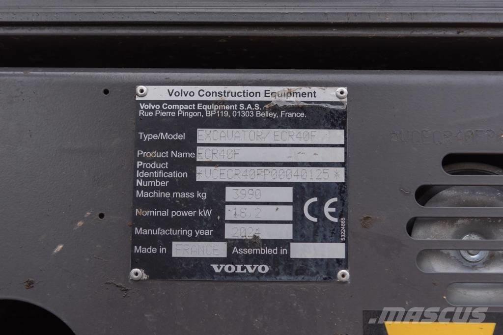Volvo ECR 40 F Roomikekskavaatorid
