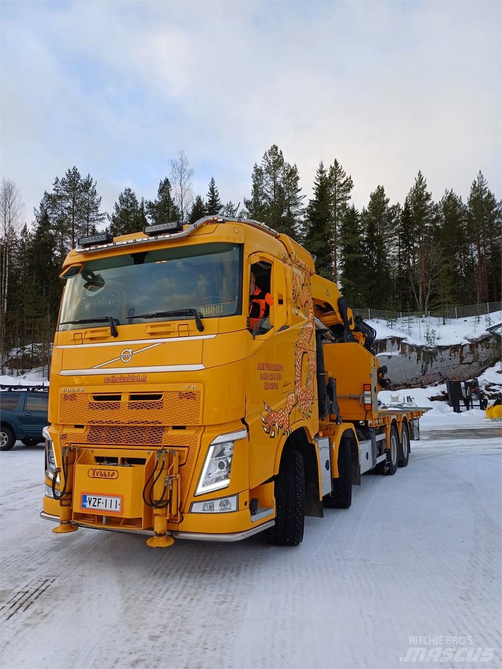 Volvo FH 540 Kraanaga veokid