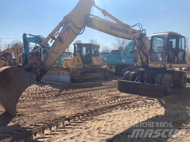 Komatsu PW 180-7K Ratasekskavaatorid