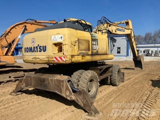 Komatsu PW 180-7K Ratasekskavaatorid