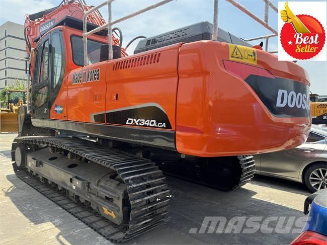 Doosan DX 340 LCA Roomikekskavaatorid