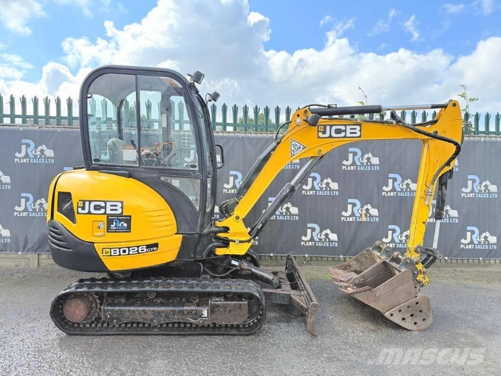 JCB 8026 CTS Miniekskavaatorid < 7 t