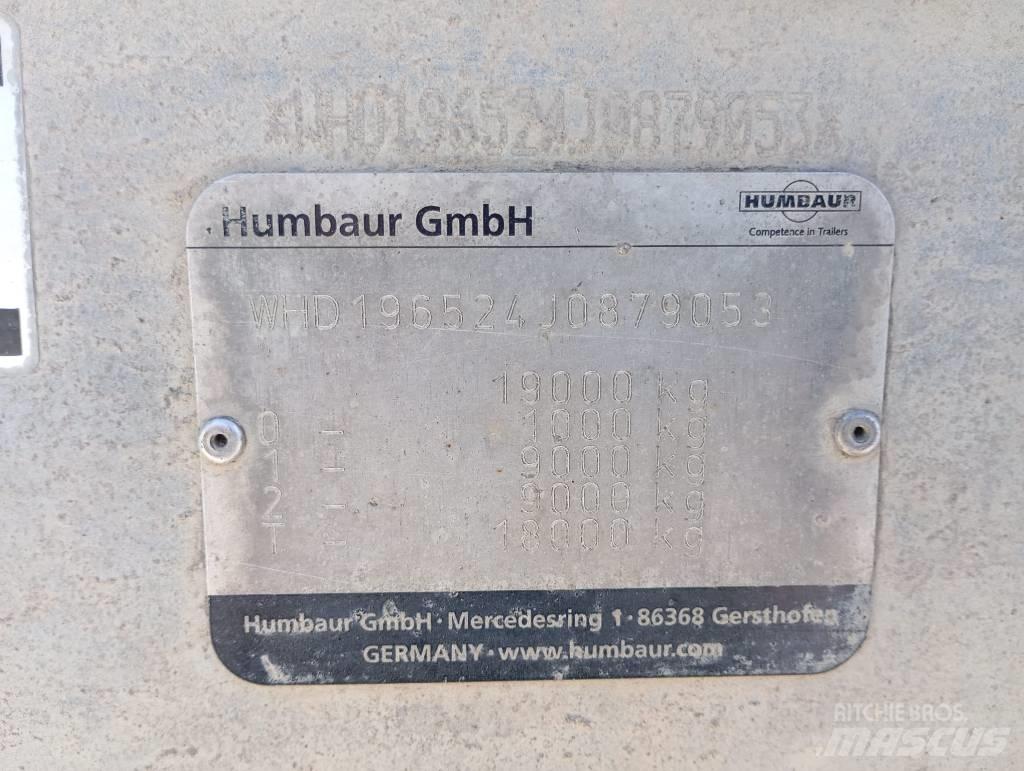 Humbaur WHD 196524 Furgoonhaagised