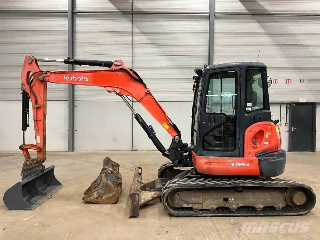 Kubota U 55-4 Miniekskavaatorid < 7 t