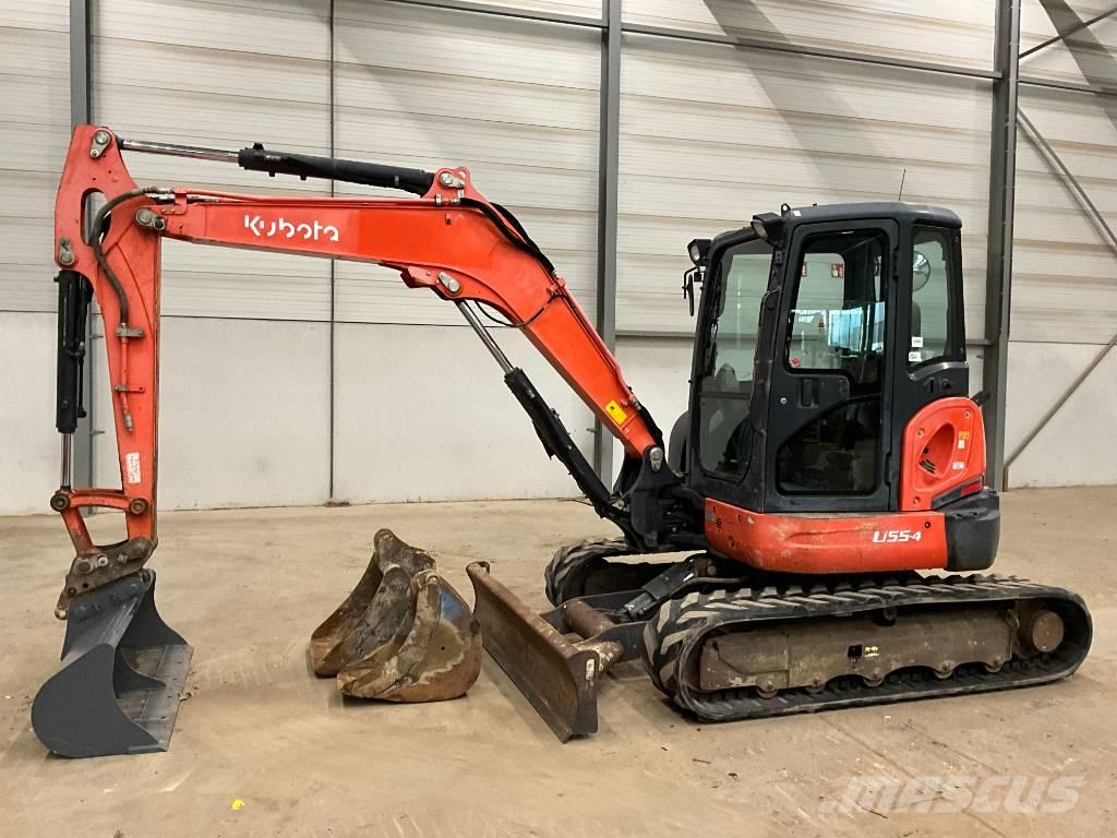 Kubota U 55-4 Miniekskavaatorid < 7 t