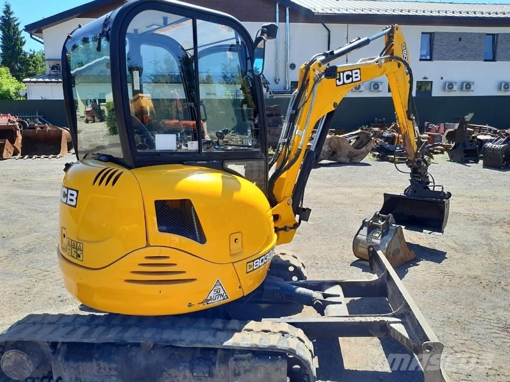 JCB 8030 Miniekskavaatorid < 7 t